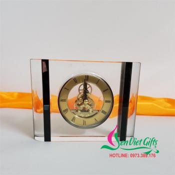 Đồng hồ để bàn pha lê 11