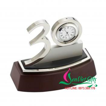 Bộ số kỷ niệm 30 năm chân đế gỗ