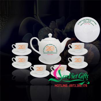 Ấm chén sứ Bát Tràng 31