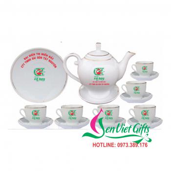 Ấm chén sứ Bát Tràng 36