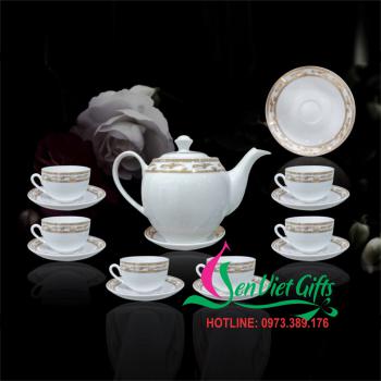 Ấm chén sứ Bát Tràng 43