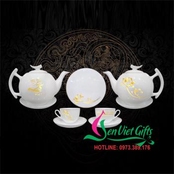 Ấm chén sứ Bát Tràng 44