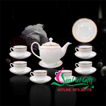 Ấm chén sứ Bát Tràng 48