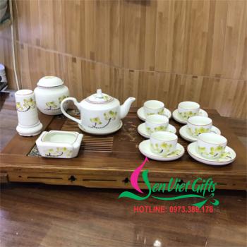 Ấm chén sứ Bát Tràng 53