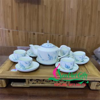 Ấm chén sứ Bát Tràng 57