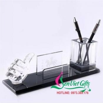 Bộ để bàn pha lê 26