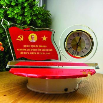Đồng hồ pha lê - Quà Tặng Đại Hội 
