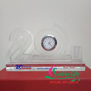 Bộ số kỷ niệm pha lê 20 năm