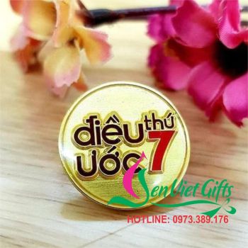 Huy hiệu cài áo làm theo yêu cầu M5