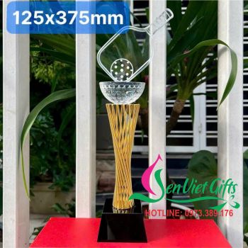 Cúp pha lê Pickleball