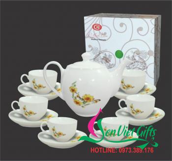 Ấm chén sứ Minh Châu 28